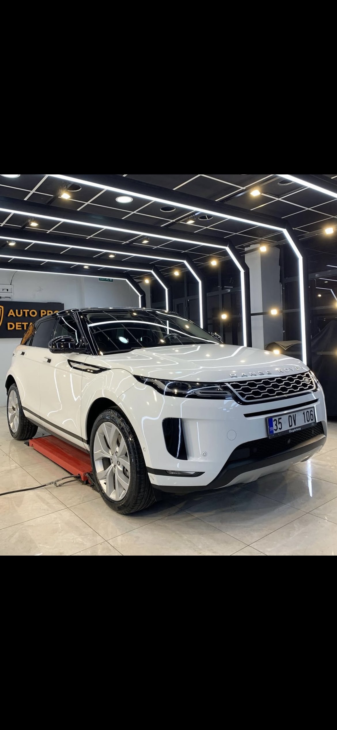 Range Rover Evoque - seramik kaplama sonrası, Auto Pro Detailing stüdyosu